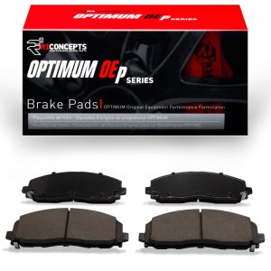 Chrysler Grand Caravan Brake Pads - Front - R1 Concepts - Optimum OE - `12-`25